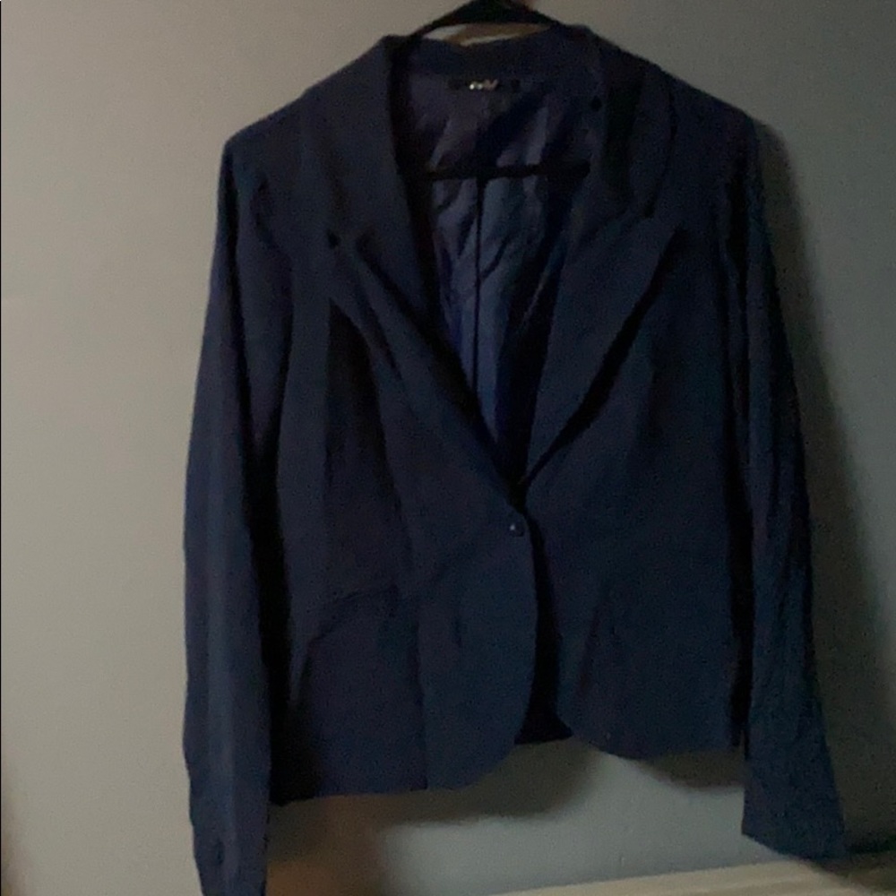 Soft, Navy Blue Blazer